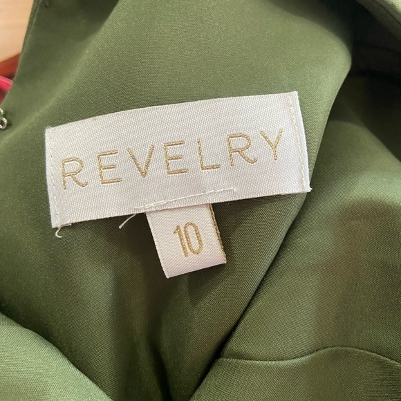 REVELRY Juliet Chiffon Long Sleeve Dress - Picture 9 of 9